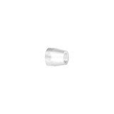 Flangeless Ferrule M6 or 1/4-28 Flat-Bottom, 2.5mm Tefzel™ (ETFE) - 10 Pack